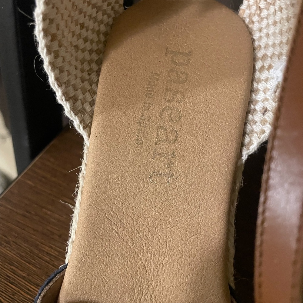 Paseart Made in Spain Navy Scalloped Espadrilles by [Brand] - Picture 6 of 6